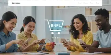 Shoppers using BNPL for digital payments in 2025