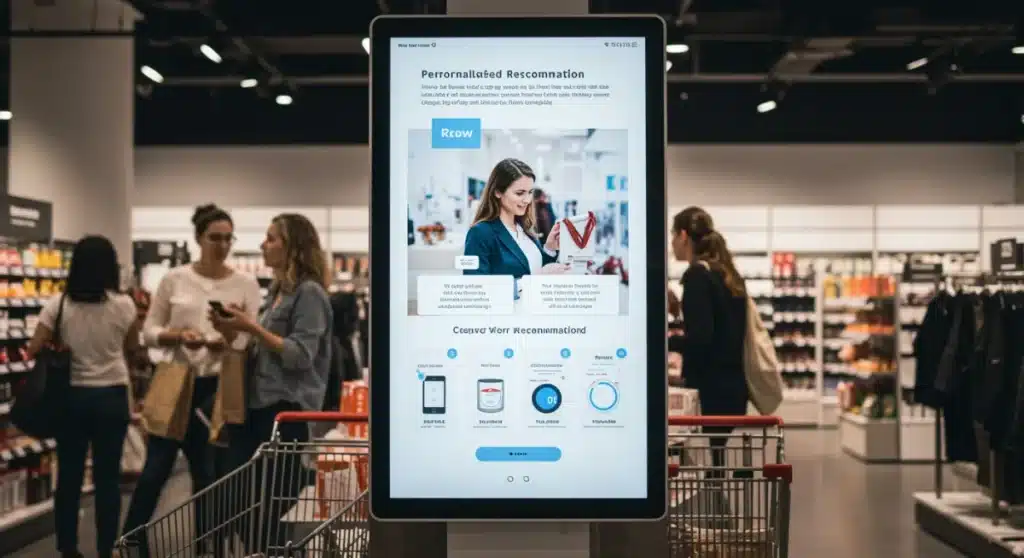 Personalized Digital Signage: Boosting US Retail Engagement by 12% in 2025