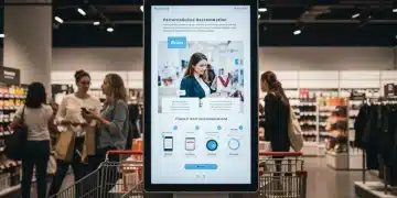 Dynamic digital signage personalizing retail promotions for enhanced customer engagement