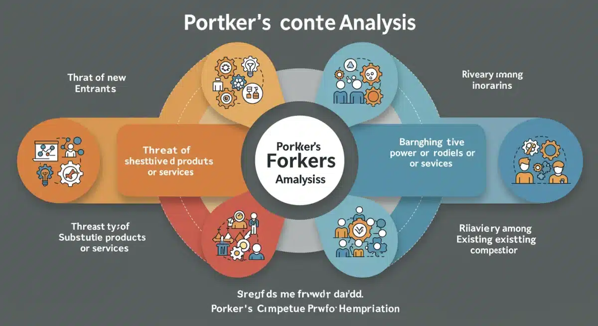 Porter's Five Forces analysis for market strategy