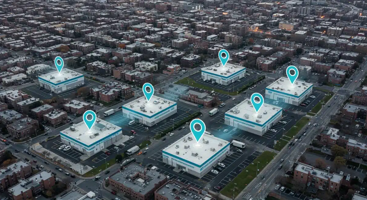 Urban micro-fulfillment network for rapid last-mile delivery in US cities