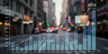 Infographic illustrating US consumer price elasticity trends for 2025, with demand curves and economic indicators.